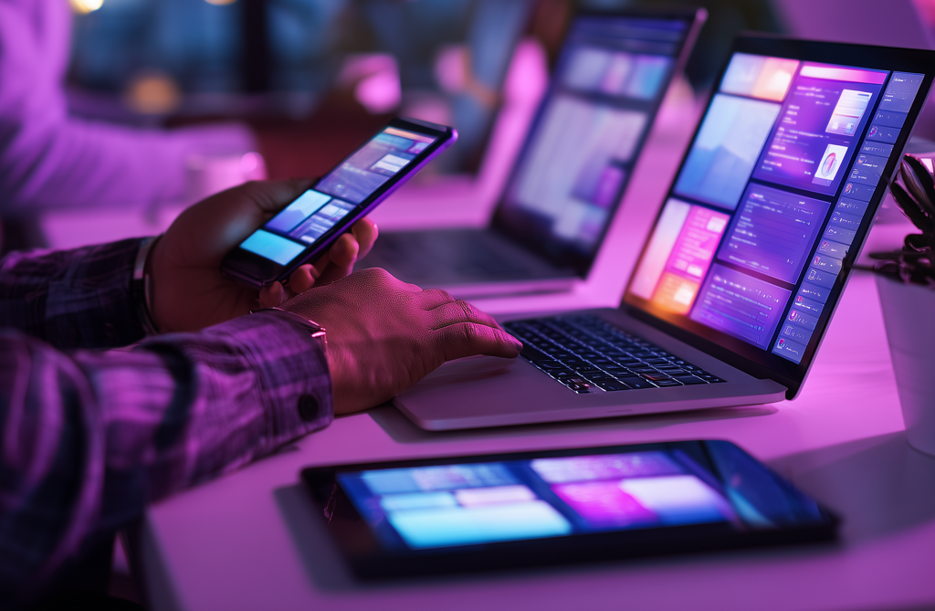 Multi-device testing across web and mobile platforms